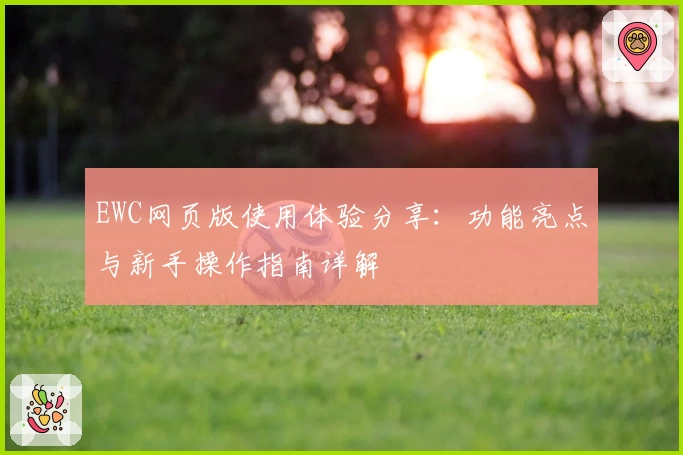 EWC网页版使用体验分享：功能亮点与新手操作指南详解